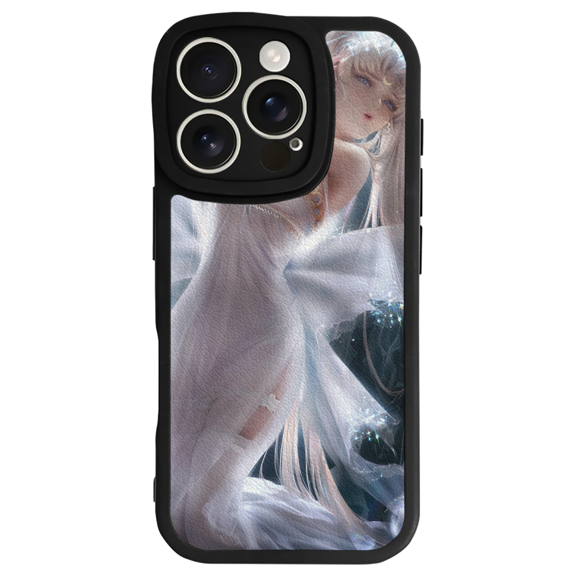 （画像用） 美少女戦士セーラームーン Sailor Moon 【iPhone 16シリーズ対応】シリコンスマホケース（レザー調） 材質：シリコン